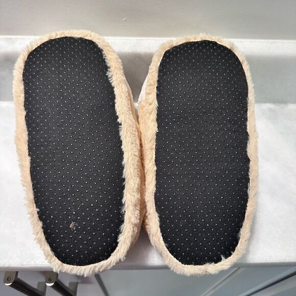 Justice Girls Large Royal Reindeer Crown Plush Indoor Slippers - Picture 4 of 4